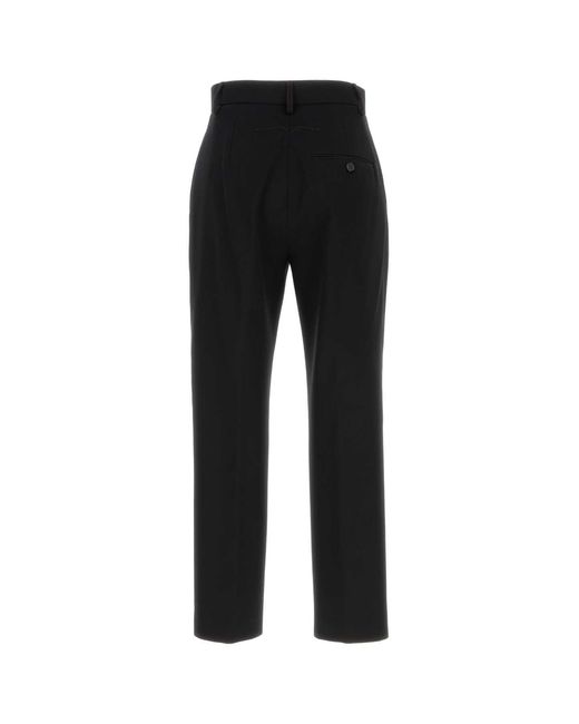 Lanvin Black Wool Pant