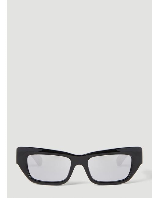 Gucci Black Rectangular Sunglasses for men