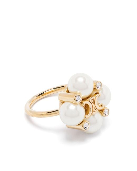 Céline Metallic Les Perles Ring