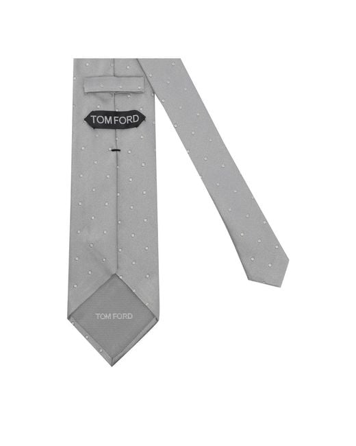 Tom Ford Gray Tie for men