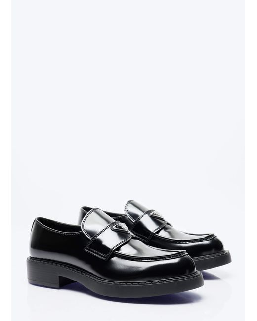 Prada White Chocolate Loafers for men