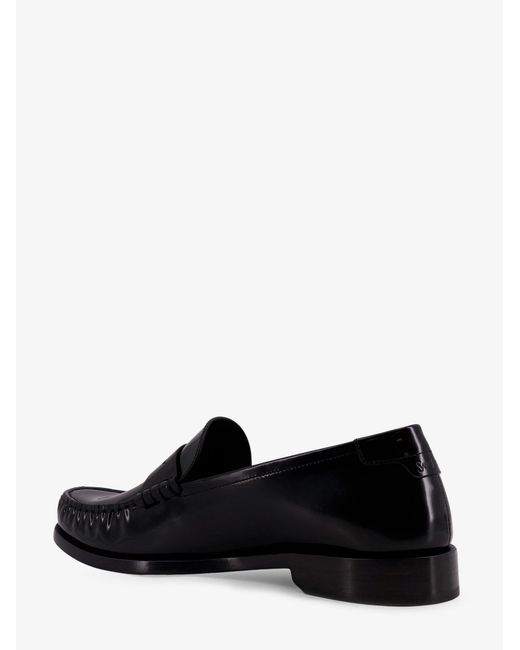 Saint Laurent Men's Black Le Loafer 15 Leather Loafer