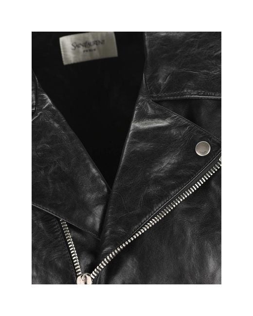 Saint Laurent Black Waistcoats