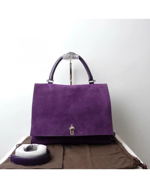 Chanel Purple Pre-Loved Bag Very Good Condition