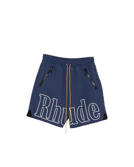 Rhude Blue Shorts for men