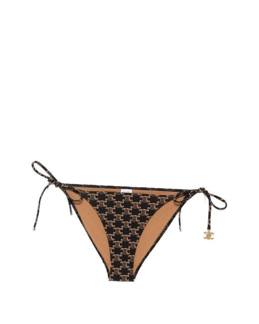 Céline Brown Triomphe Bikini Bottom
