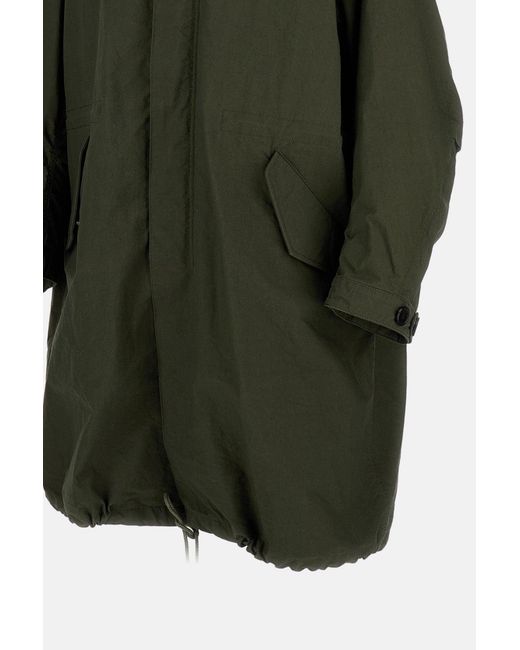 Givenchy Green Parka Couture for men