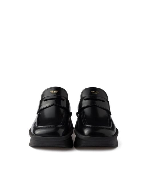 Prada Black Loafers