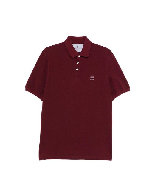 Brunello Cucinelli Red Sweaters for men