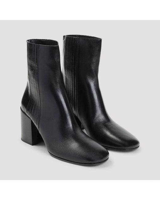 Dries Van Noten Black Bootie