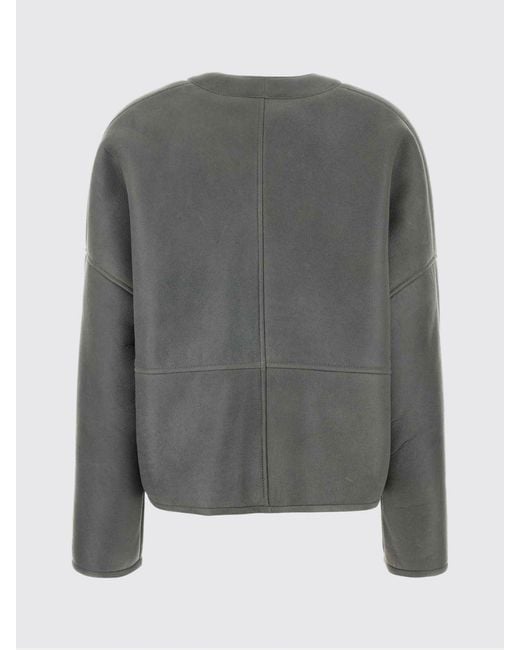 Loewe Gray Shearling Jacket