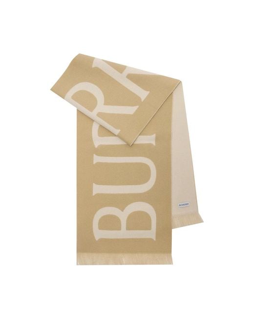 Burberry Natural Logo Scarf