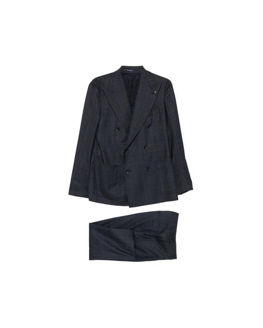 Tagliatore Blue Suits for men