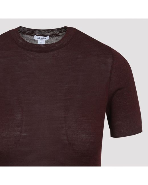 Alaïa Purple Body Red