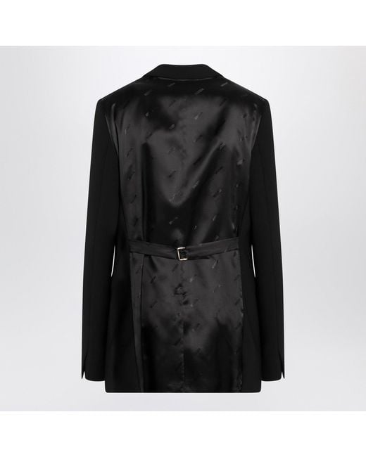 Moschino Black Single-Breasted Jacket