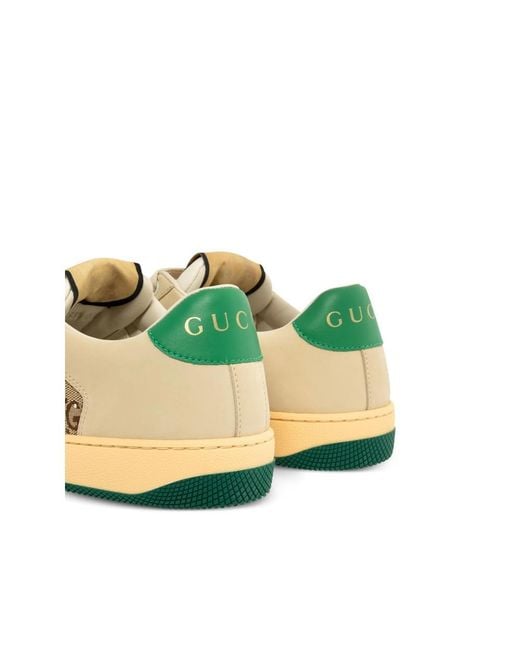 Gucci Natural Neutrals Trainers