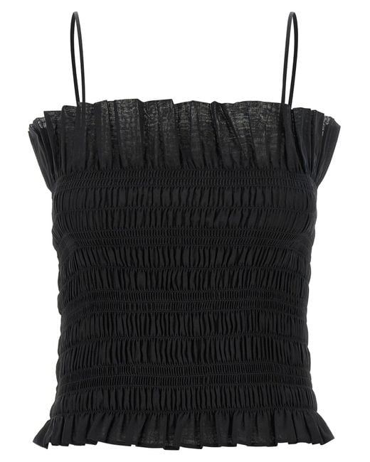 ANDAMANE Black 'Suri' Top