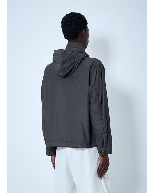 Stone Island Black Technical Ripstop Field Jacket for men