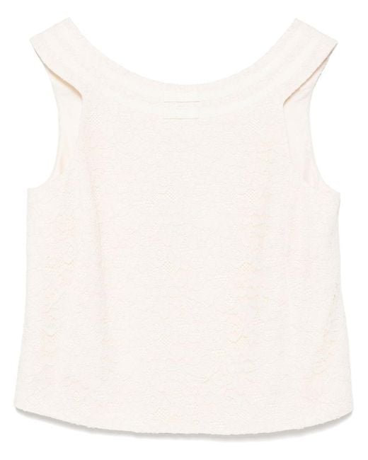 Céline Natural Tank Top