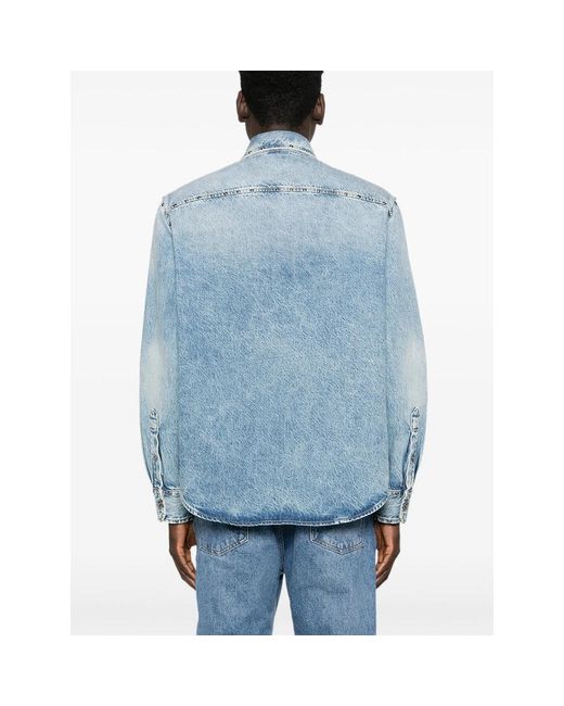 Versace Blue Shirt for men