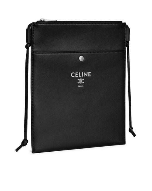 Céline Black Sharp Pouch Take Away for men