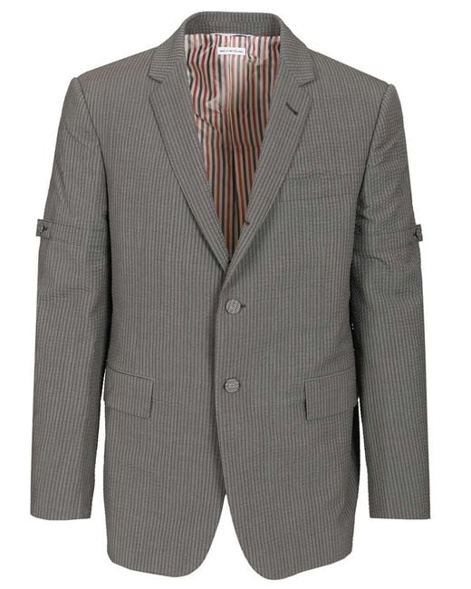 Thom Browne Gray Blazer for men