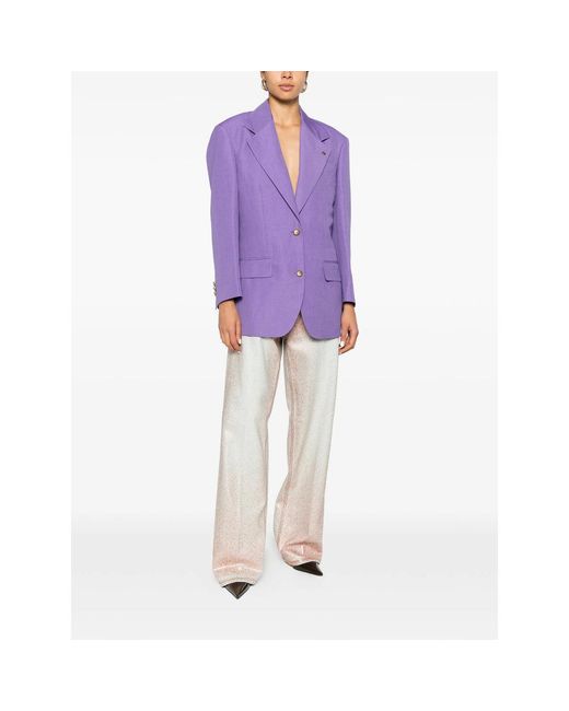 Versace Purple Jackets