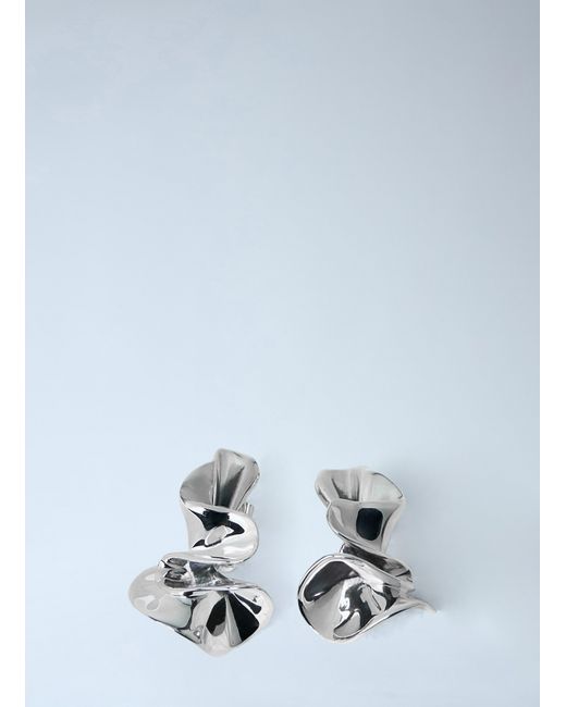 Bottega Veneta Women's White Small Anemone Earings