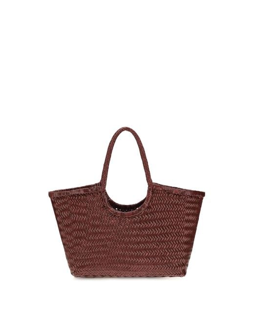 Dragon Diffusion Brown Large Nantucket Tote Bag