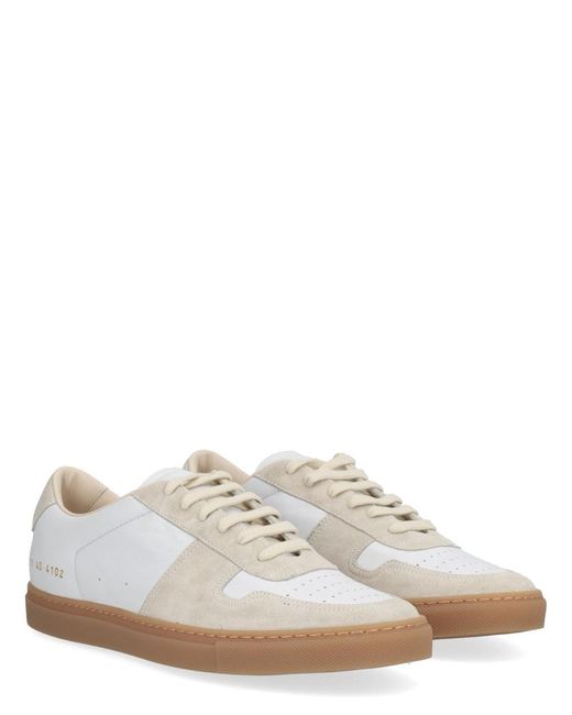 Common Projects White Low-Top Sneakers