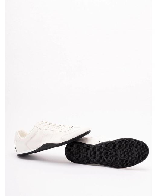 Gucci White Neutrals Trainers for men