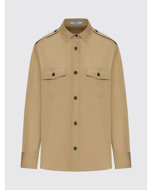 Prada Natural Shirt Mastic for men