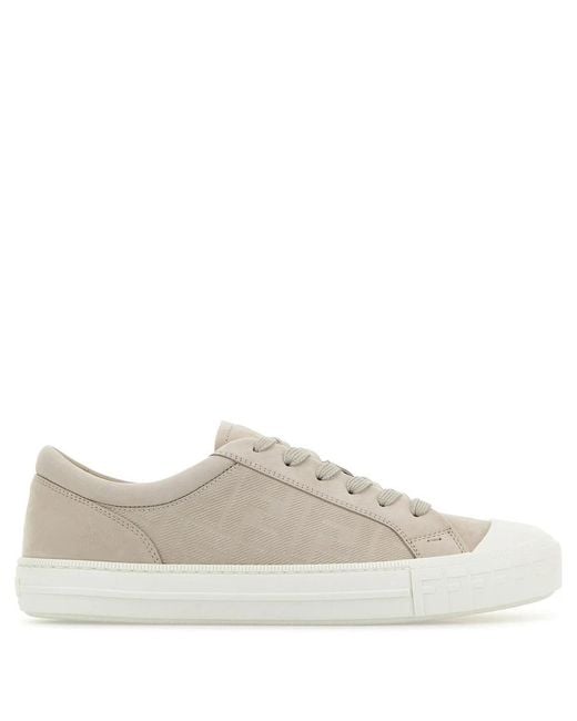Fendi Blue Domino Sneaker for men