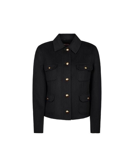 Max Mara Black Jackets