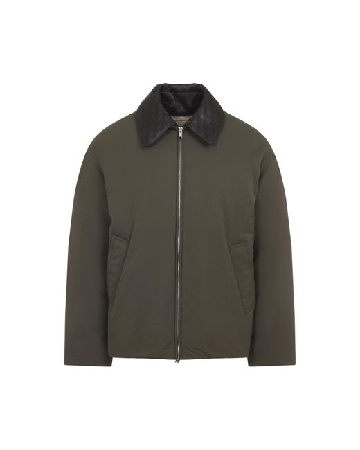 Bottega Veneta Green Puffer Jacket for men