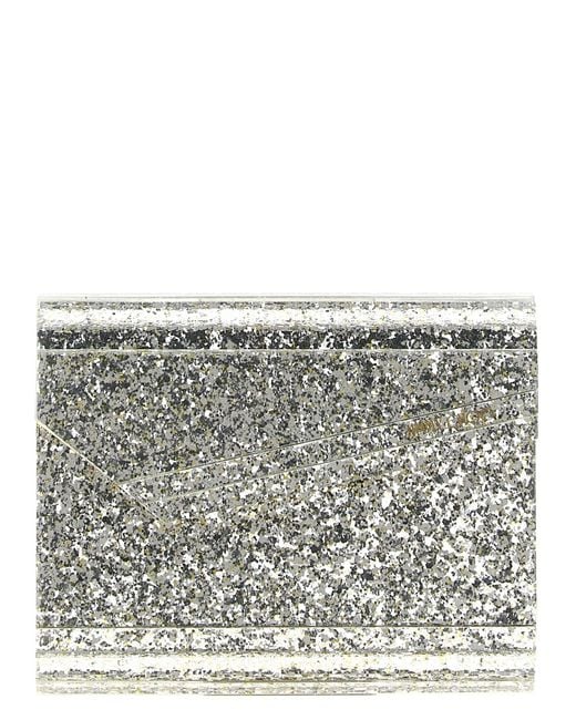 Jimmy Choo Gray 'Candy' Clutch
