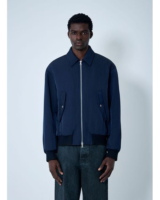 Dries Van Noten Blue Venlo Jacket for men