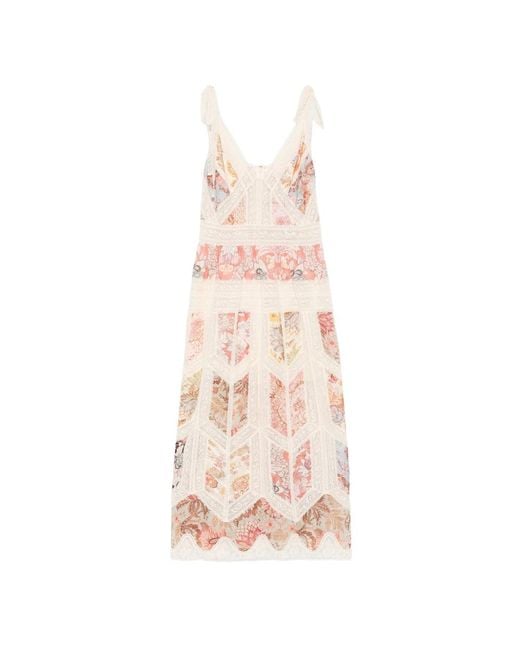 Zimmermann Pink Dresses Neutral