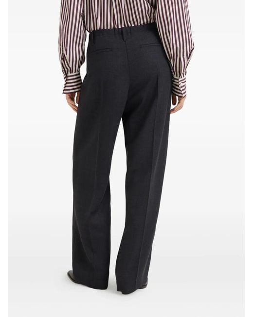 Brunello Cucinelli Blue Regular Pants Clothing