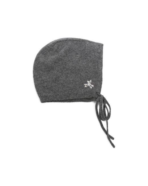 Simone Rocha Gray Hats