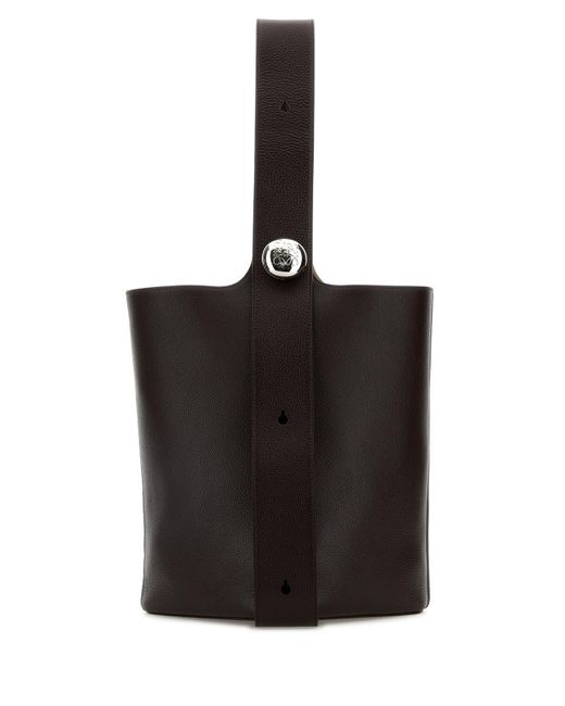 Loewe Black Pebble Bucket Large for men