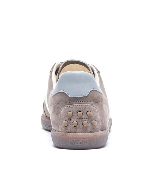 Tod's Gray Tabe Sneakers for men