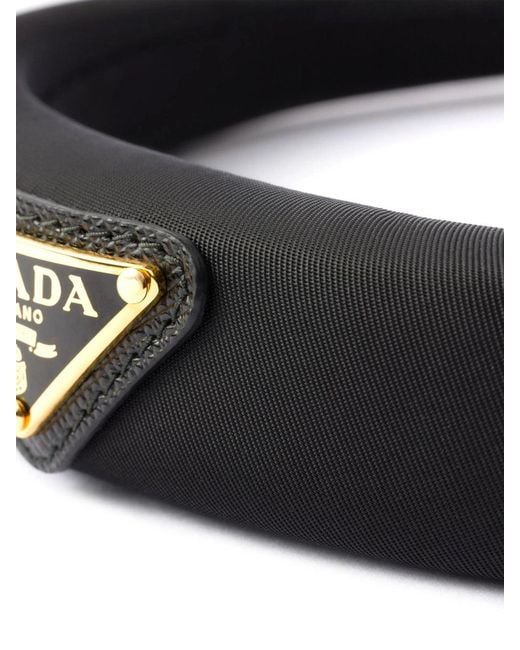 Prada Black Re-Nylon Headband