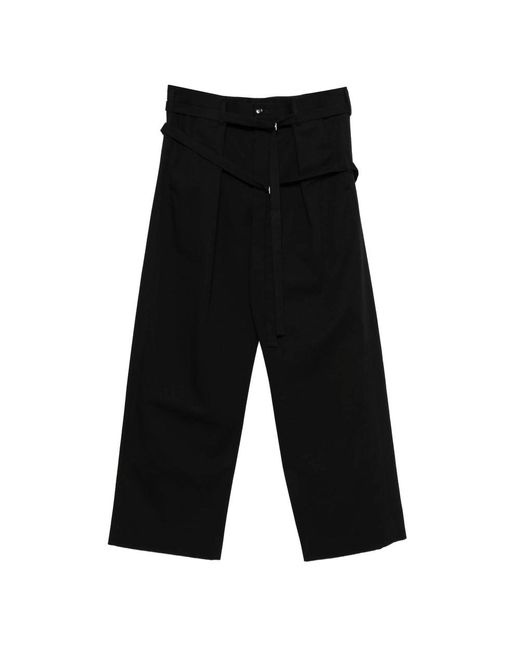 Ann Demeulemeester Black Trousers for men