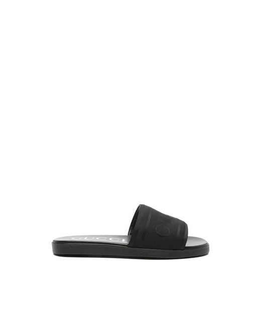 Gucci Black Sandals for men