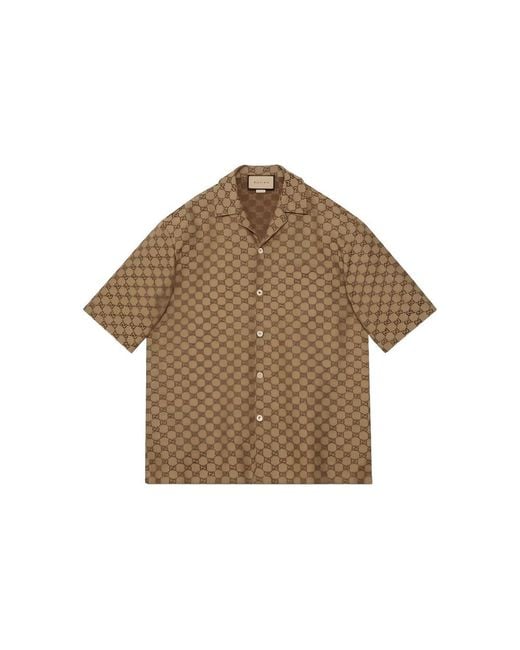 Gucci Brown Shirts for men