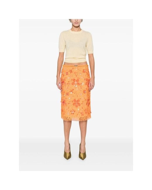 Gucci Orange Skirts
