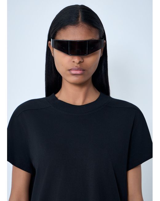 Rick Owens Blue Cyclops Sunglasses