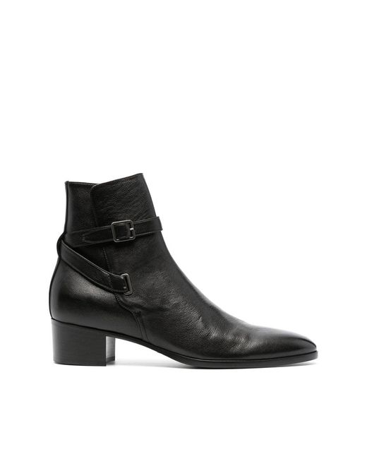 Saint Laurent Black Boots for men