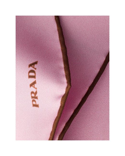 Prada Purple Scarves